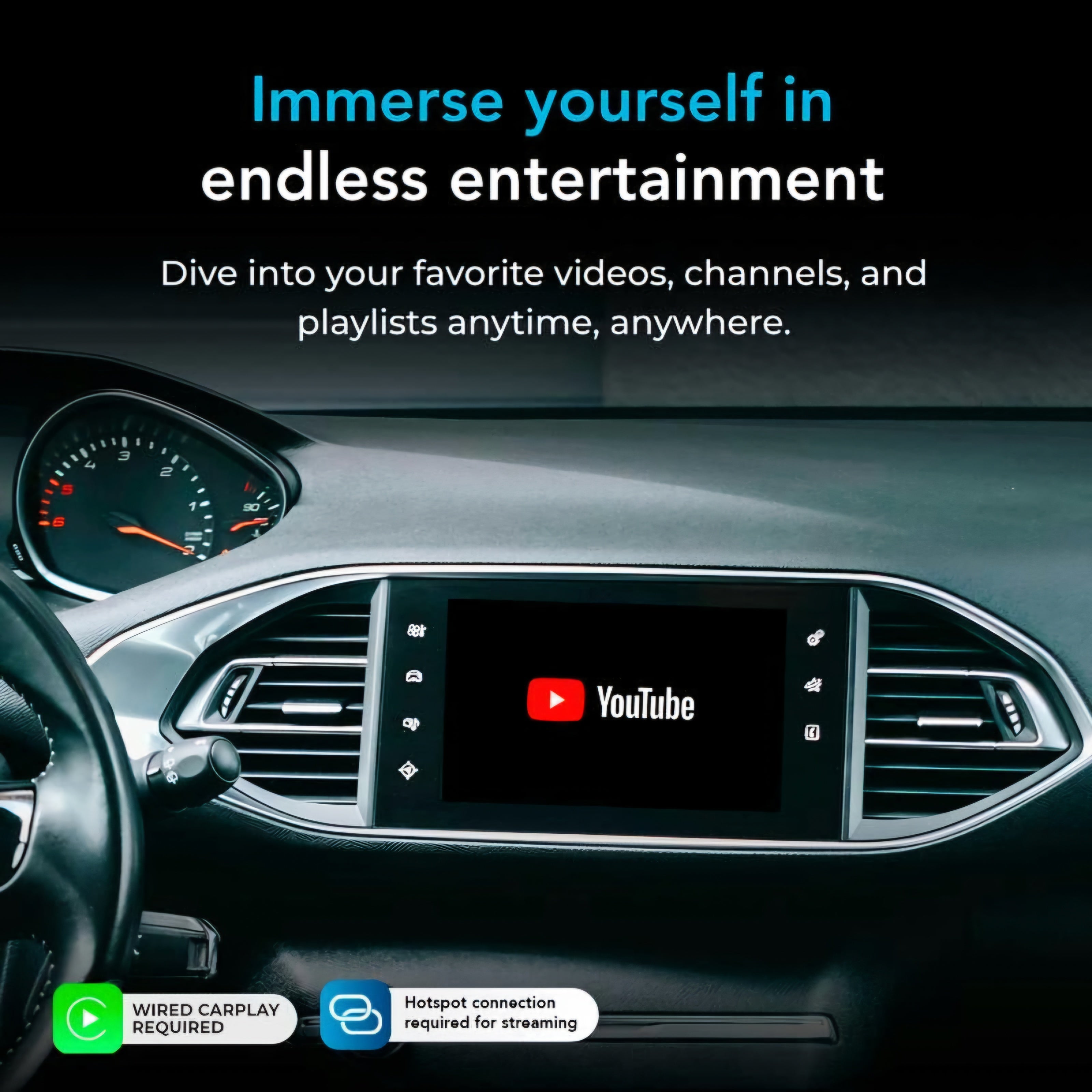 VMC Car Multimedia Box – Stream YouTube & Netflix