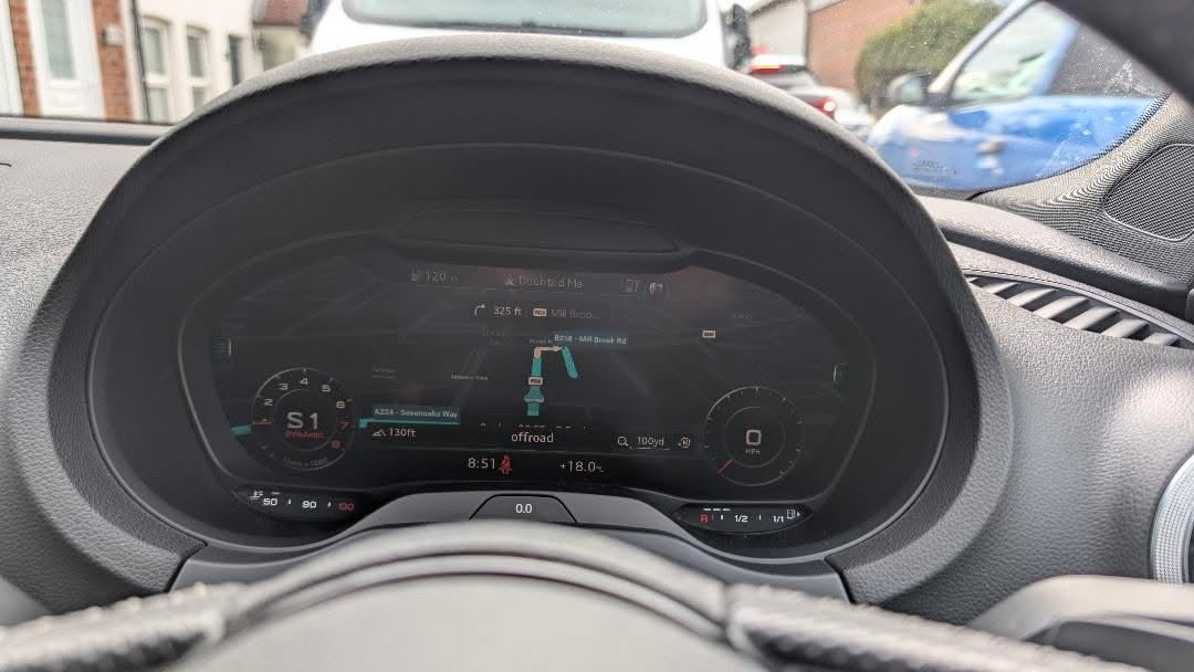 Audi MHI2, MHI2Q & MH2P OEM Virtual Cockpit CarPlay & Android Auto Display A3/4/5/6/7/8 Q2/3/4/5/6/7/8
