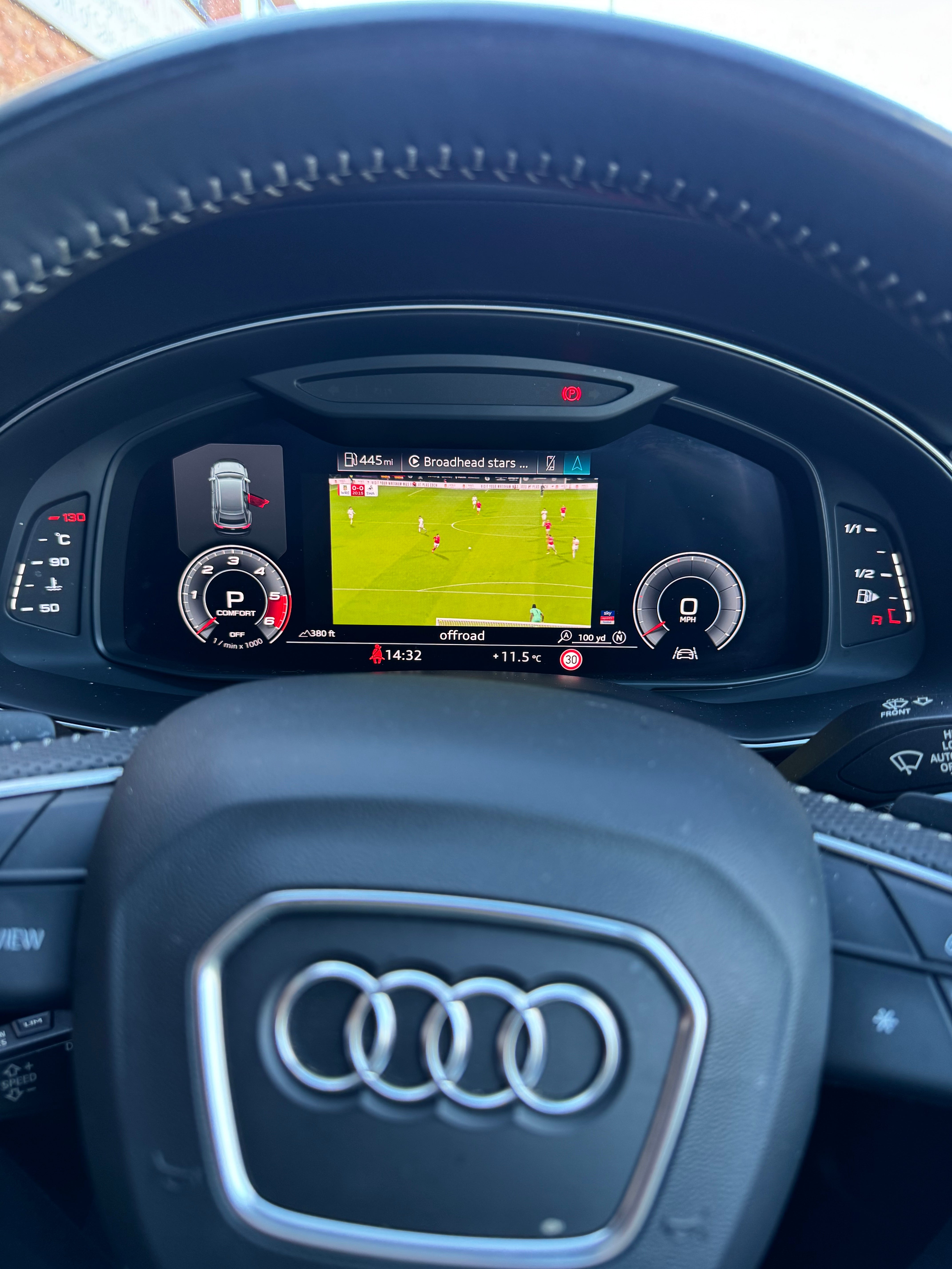 Audi MH2P OEM Virtual Cockpit CarPlay & Android Auto Display