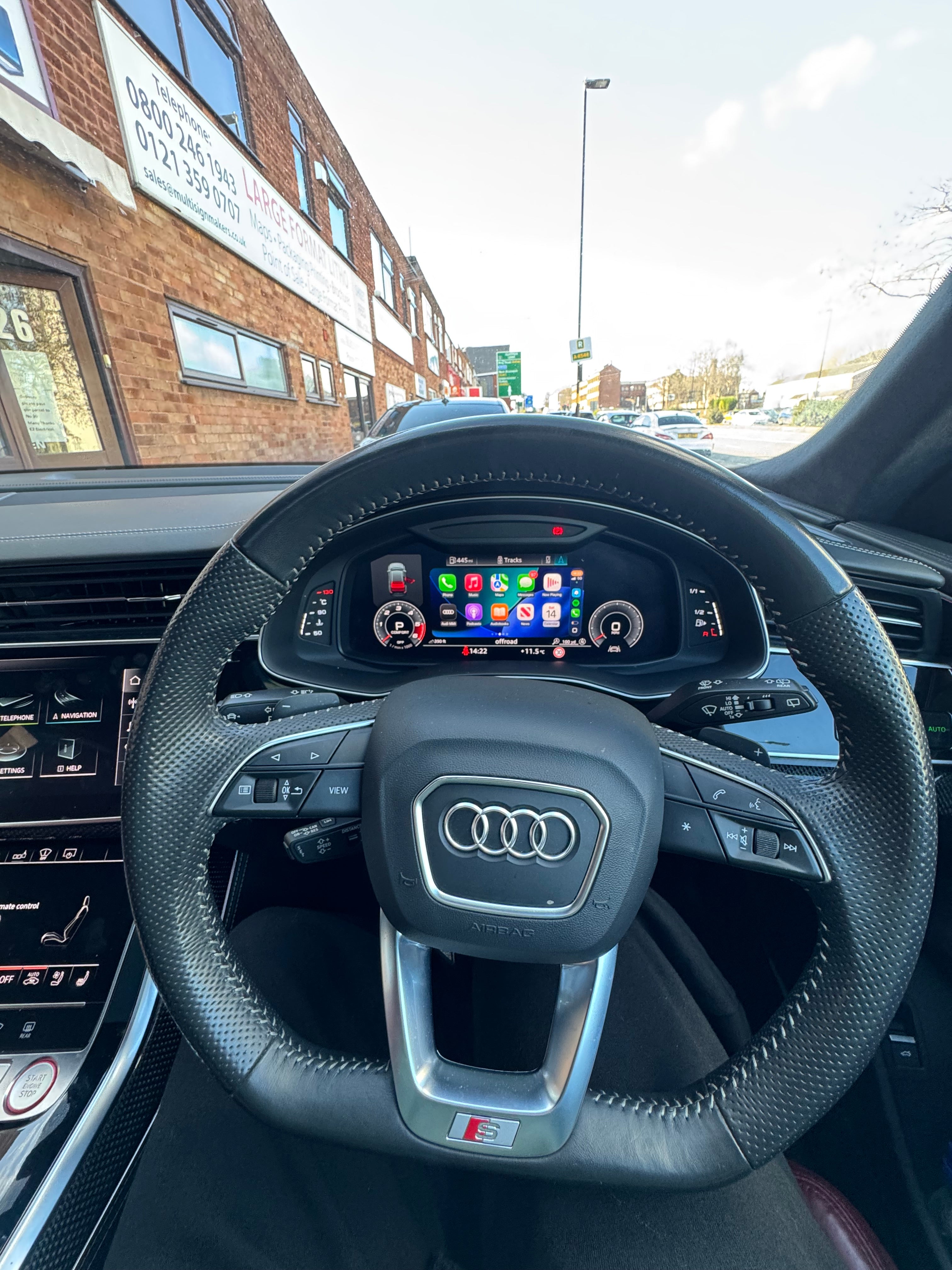 Audi MH2P OEM Virtual Cockpit CarPlay & Android Auto Display